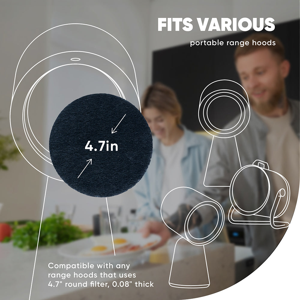 BREETEE Activated Carbon Filters (6 pack)