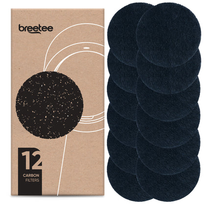 BREETEE Activated Carbon Filters (12 pack)