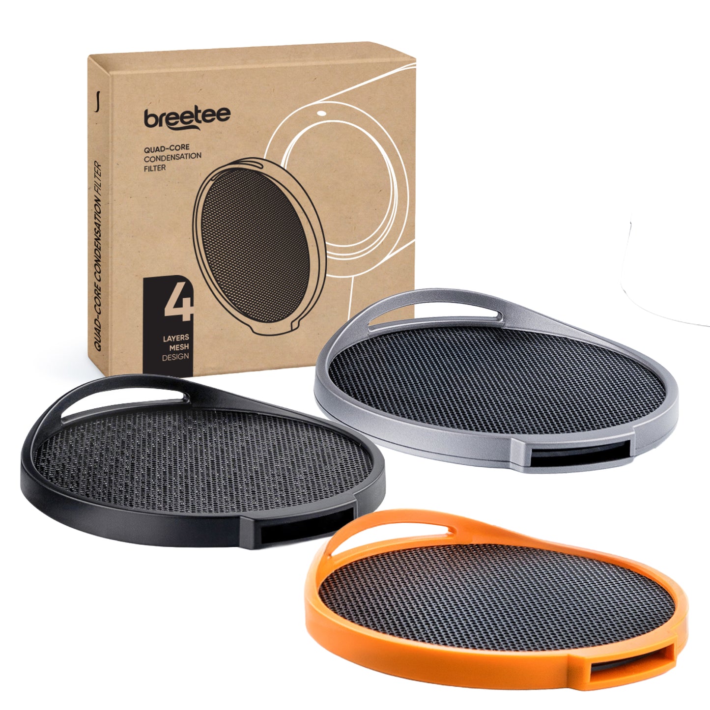 BREETEE Quad-Core Condensation Filter