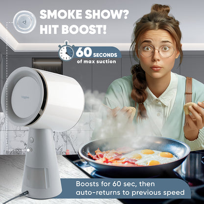 Breetee Portable Range Hood Off-white