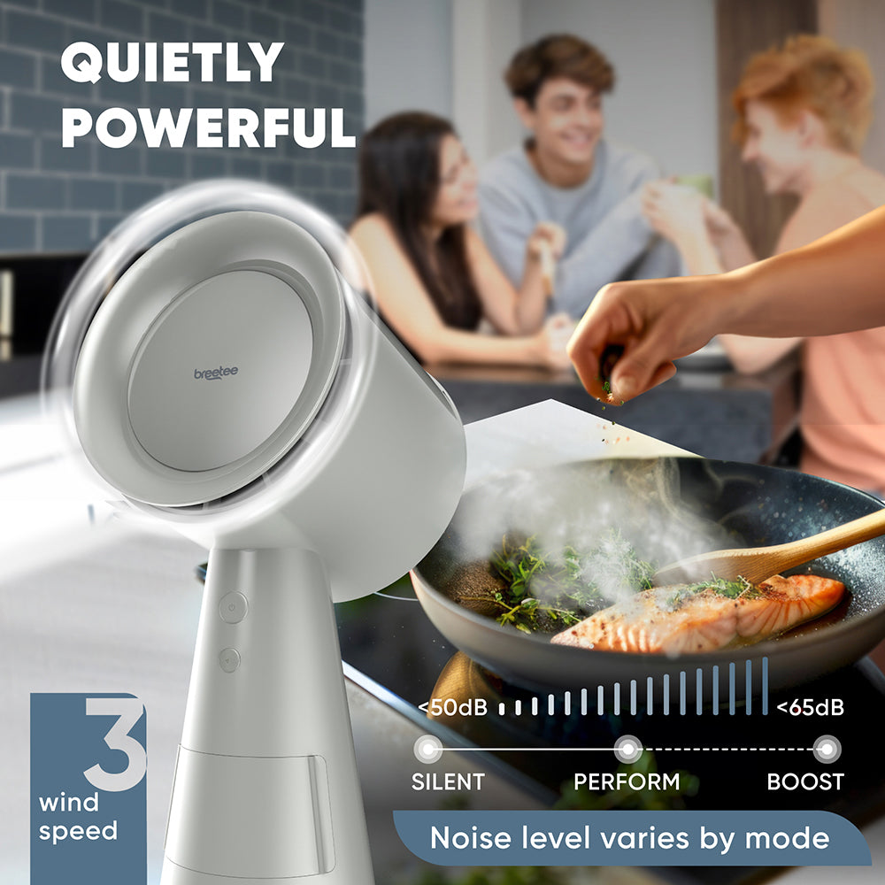 Breetee Portable Range Hood Off-white